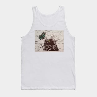 curious Nils green Tank Top